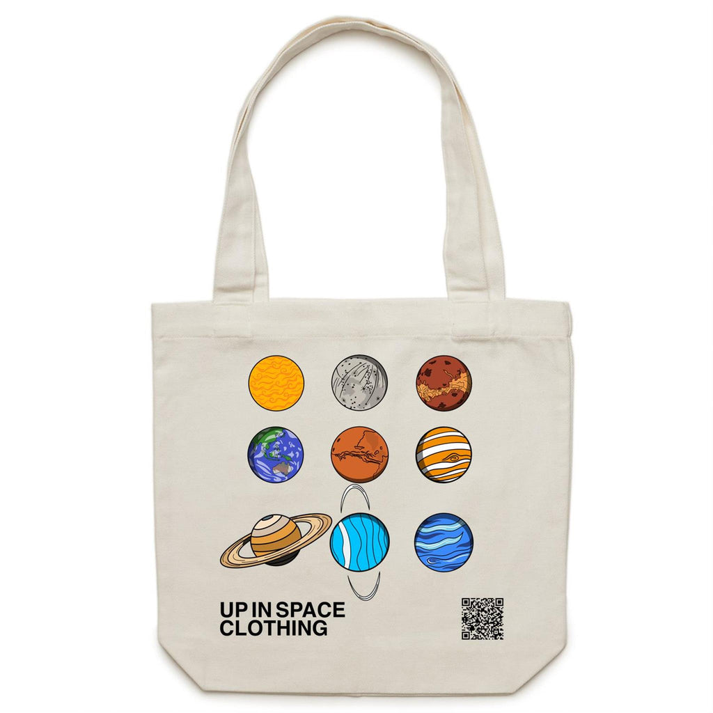 SOLAR SYSTEM TOTE BAG